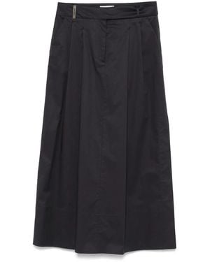 Peserico Maxi-Plooirok - Zwart