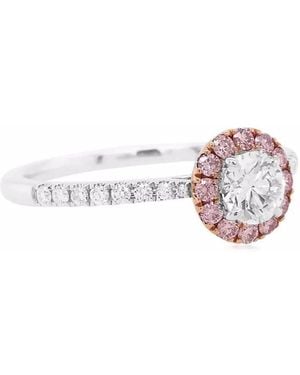 HYT Jewelry 18Kt Argyle Diamond Engagement Ring - White