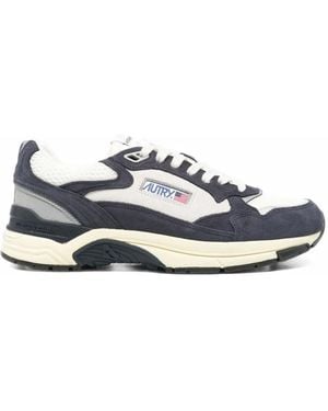 Autry Hyperway Paneled Sneakers - White