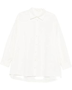 The Row Cotton Blend Shirt - White
