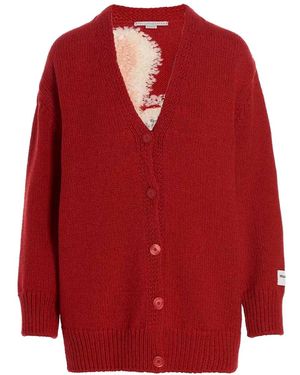 Stella McCartney Lunar New Year Knit Cardigan - Red