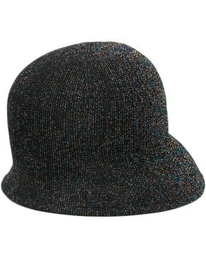CFCL Sombrero de pescador de punto - Negro