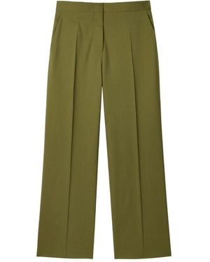 Paul Smith Pressed-Crease Pants - Green