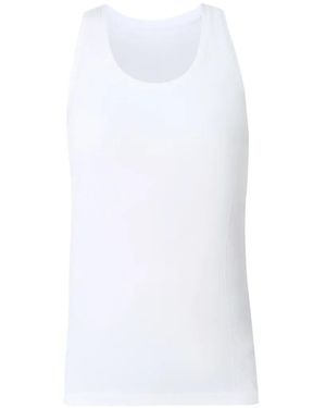Sweaty Betty Ribbed Racerback Tank Top - White