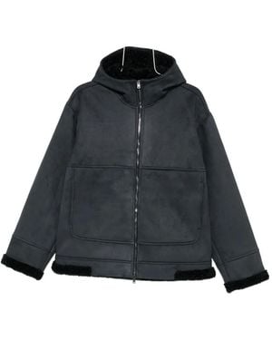 Herno Hooded Jacket - ブルー
