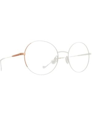 Caroline Abram Gafas Venusia Con Montura Redonda - Blanco