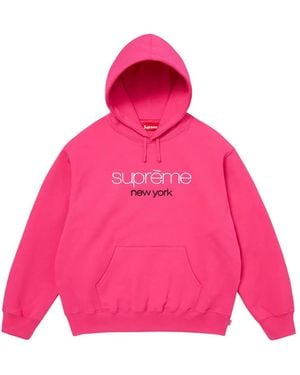 Supreme Hoodie Classic - Pink