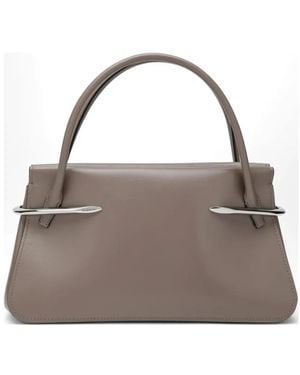 Givenchy Medium Pinch Leather Tote Bag - Metallic