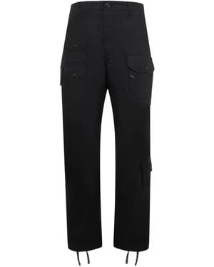 Engineered Garments Patch-Pocketed Trousers - Black