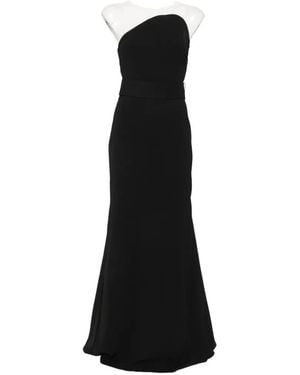 Solace London Seraphina Belted Maxi Dress - Black