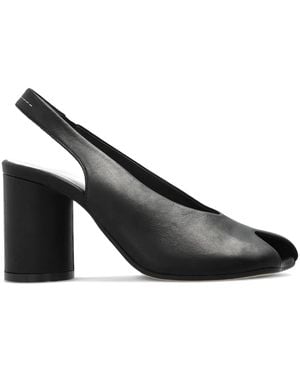 MM6 by Maison Martin Margiela 10 Mm Slingback Pumps - Bruin