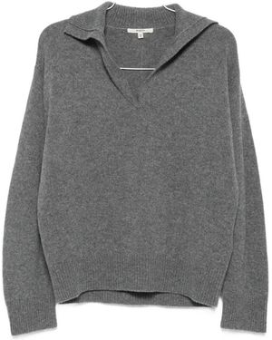 Barena Spread-Collar Jumper - Grey
