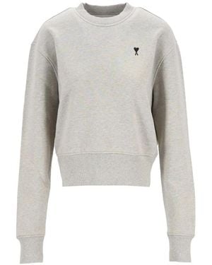 Ami Paris Ami De Coeur Sweatshirt - White