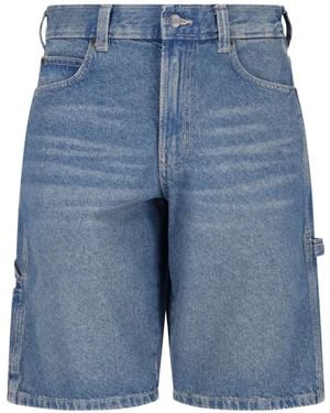 Dickies Carpenter Denim Shorts - Blue