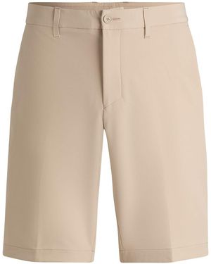 BOSS Tailored Chino Shorts - Natural