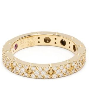 Roberto Coin Pois Moiリング18kイエローゴールド - メタリック