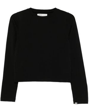 Extreme Cashmere N°451 Lisa Long-Sleeve T-Shirt - Black