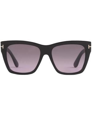 Tom Ford Square-Frame Sunglasses - Grey