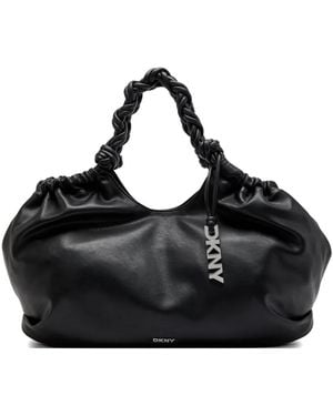DKNY Pia Handtasche mit Knoten - Schwarz