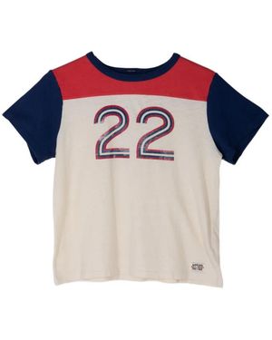 Mother Colour-Block T-Shirt - Blue