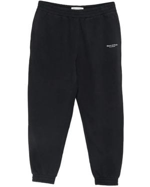 Marc O' Polo Pantalon De Jogging À Logo Imprimé - Black
