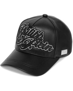 Philipp Plein エンブロイダリーキャップ - ブラック