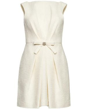 Cinq À Sept Marista Bow-Detail Dress - White