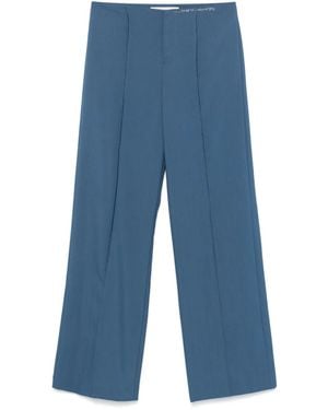 Marni Virgin Wool Trousers - Blue