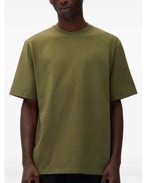 Arte' Graphic-Print Cotton T-Shirt - Green