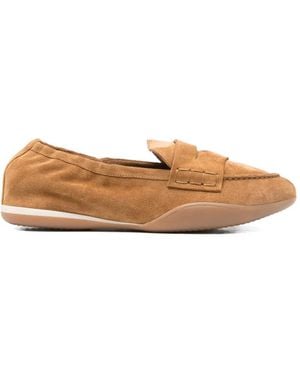 3Juin Suede Loafers - White