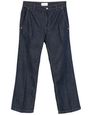 iBlues Pressed-Crease Jeans - Blau