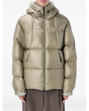 Goldwin Hooded Padded Jacket - Natural