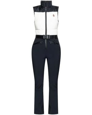 Moncler Sport-Jumpsuit - Blau