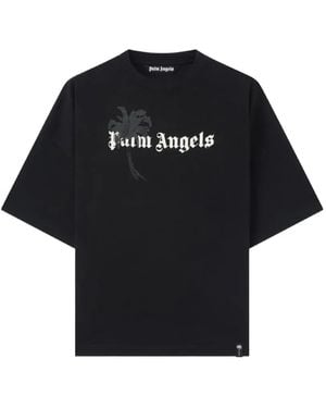 Palm Angels Lockeres Palm Drift T-Shirt - Schwarz