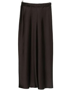D.exterior Satin Skirt - ブラック