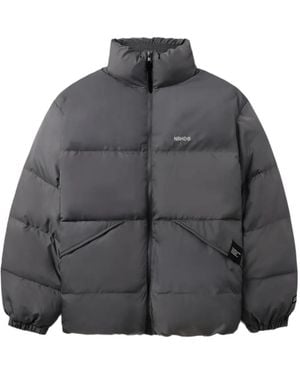 Neighborhood Quilted Padded Jacket - Gray