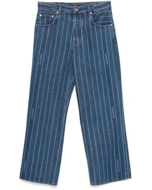 Jacquemus Große Le De-Nîmes Jeans - Blau