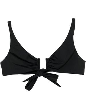 Away That Day Palma Bikini Top - Black