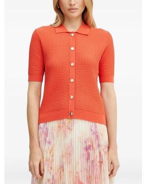 Morgan Camisa Con Botones - Rojo