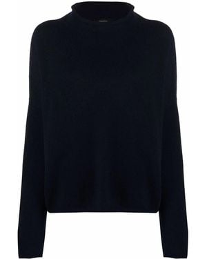 Lisa Yang Mock-Neck Cashmere Jumper - Blue