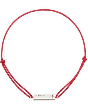 Le Gramme Bracelet À Fermeture Ajustable - Pink