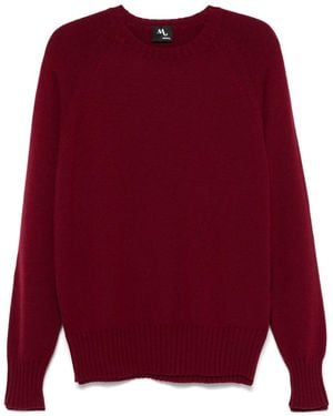 Doppiaa Crew-Neck Jumper - Red