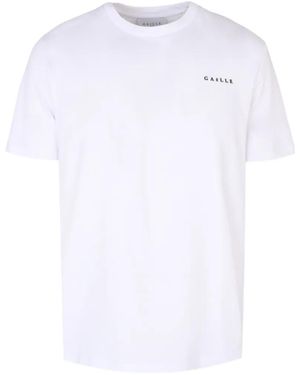Gaelle Paris Logo-Print T-Shirt - White