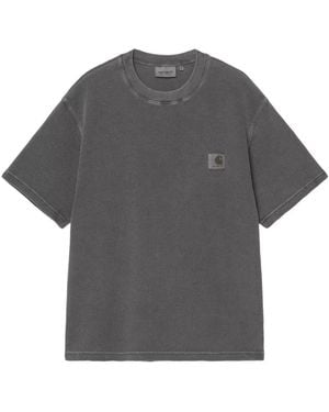 Carhartt S/S Nelson Waffle T-Shirt - Grey