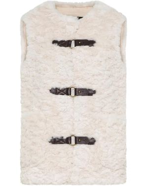 Unreal Fur Dandy Vest - Natural
