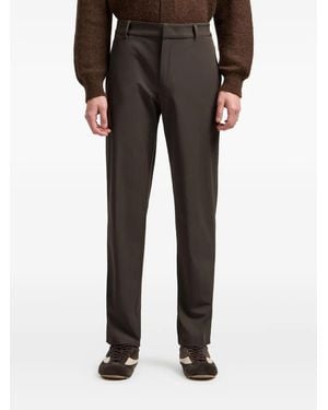 Emporio Armani Belt-Loops Pants - Black