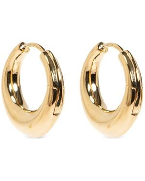 LIE STUDIO Bonnie Hoop Earrings - Metallic