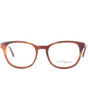 Smith Hendrick Cat-Eye Frame Glasses - Brown