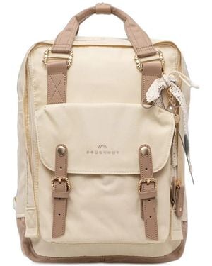 Doughnut Macaron Enchanted Rucksack Mit Schnallenverschluss - Natur