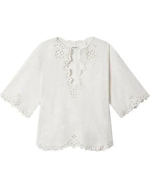 Isabel Marant Cotton T-Shirt - White